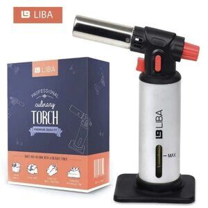 Culinary Blow Torch Brand by Liba Professional In Box Butane Food Torch
